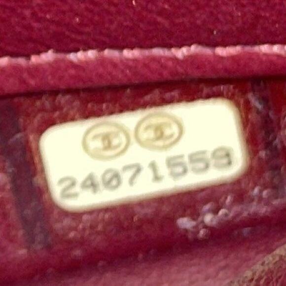 ✨🛍️ Chanel Red Quilted Lambskin Leather Medium Trendy CC Flap Bag - Picture 7 of 7